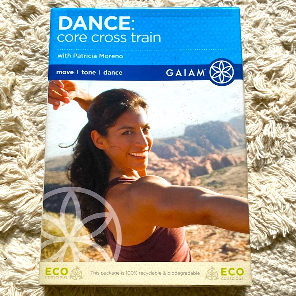 GAIAM dance: core cross train DVD